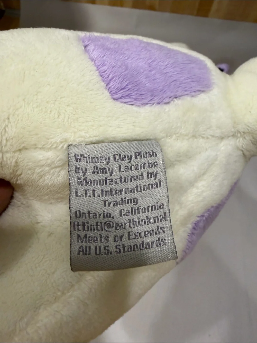Whimsyclay Lil' Sweetie Cat Plush